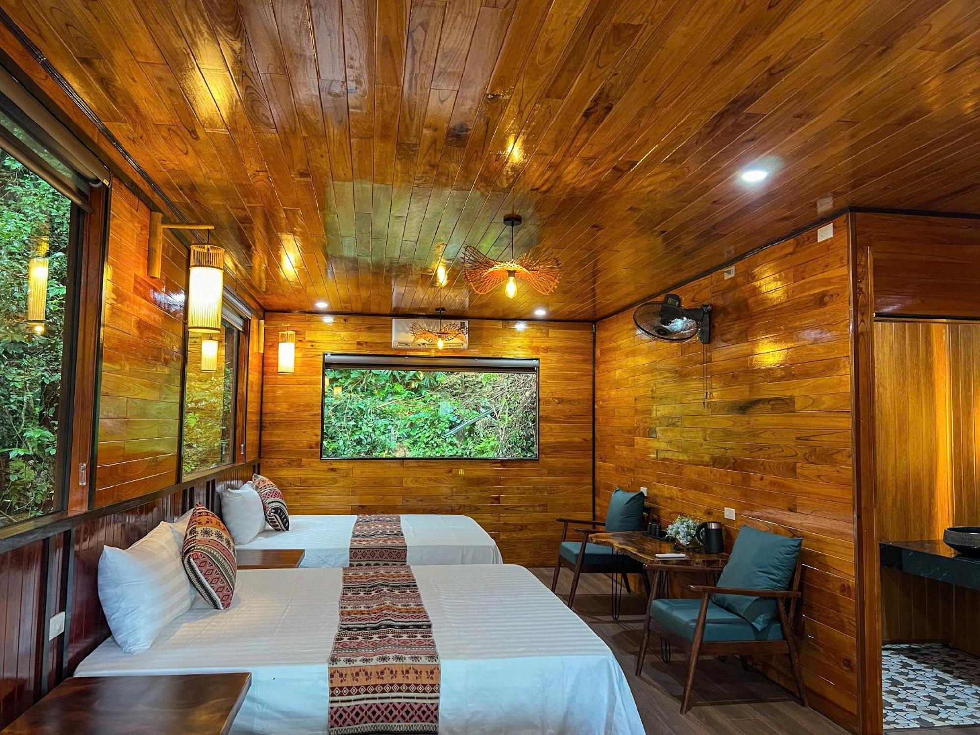 Tam Coc Central Bungalow-Hostel Vu Lam Exteriér fotografie