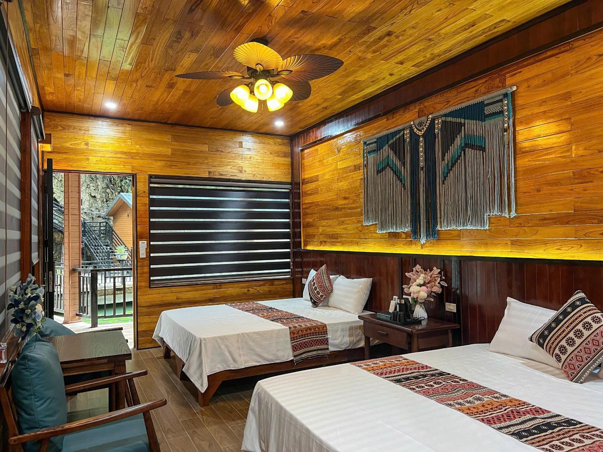 Tam Coc Central Bungalow-Hostel Vu Lam Exteriér fotografie