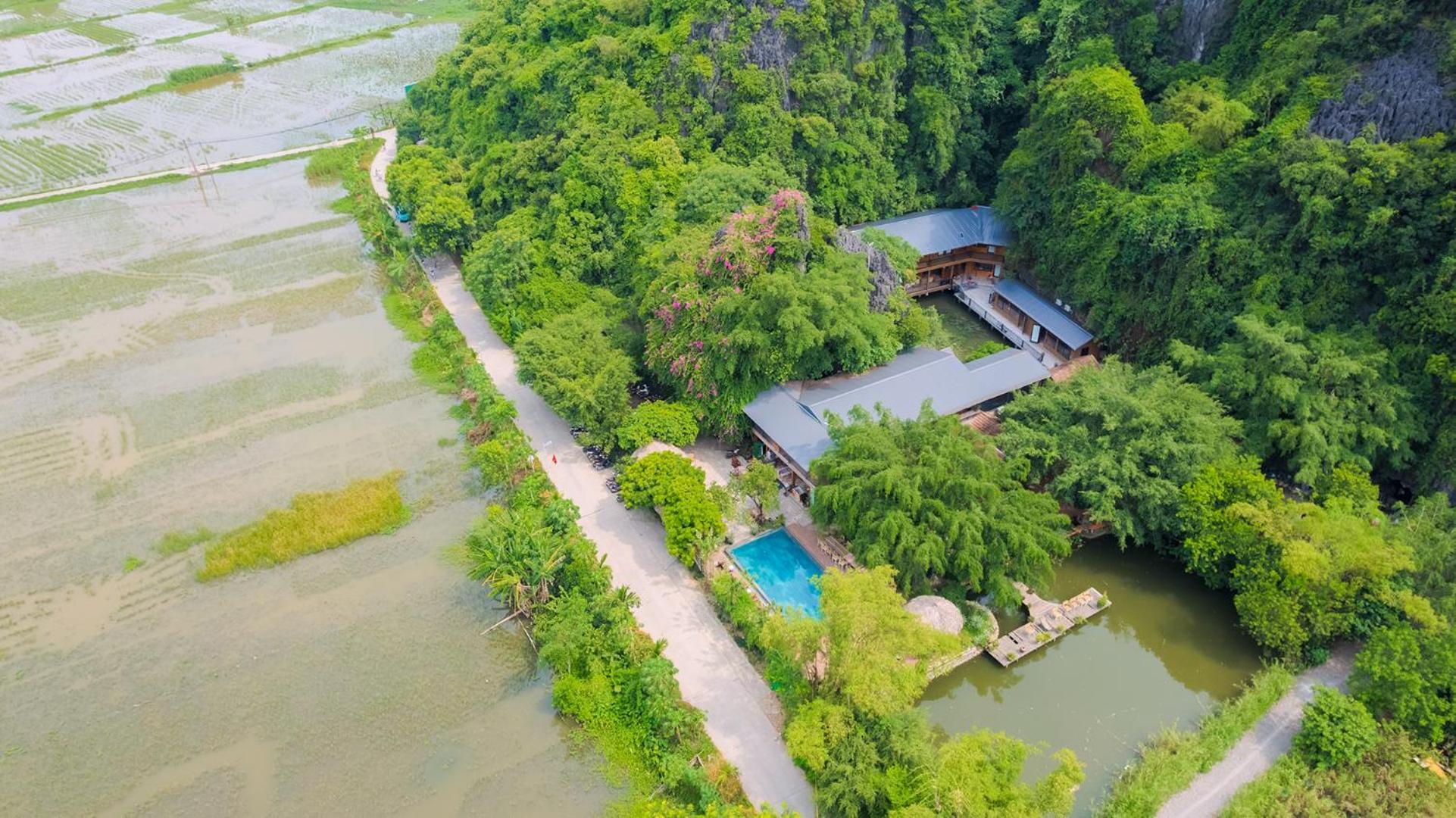 Tam Coc Central Bungalow-Hostel Vu Lam Exteriér fotografie