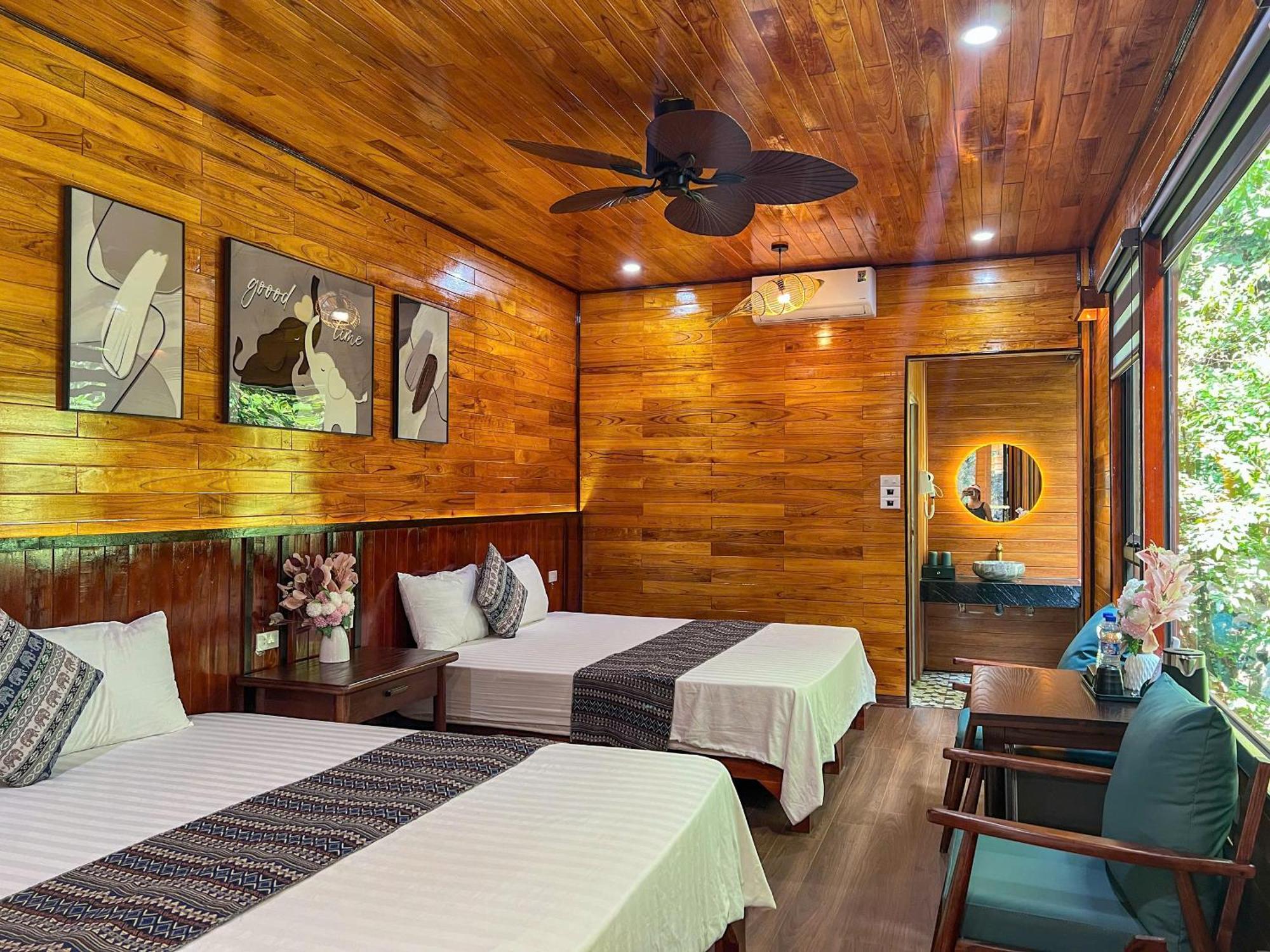 Tam Coc Central Bungalow-Hostel Vu Lam Exteriér fotografie
