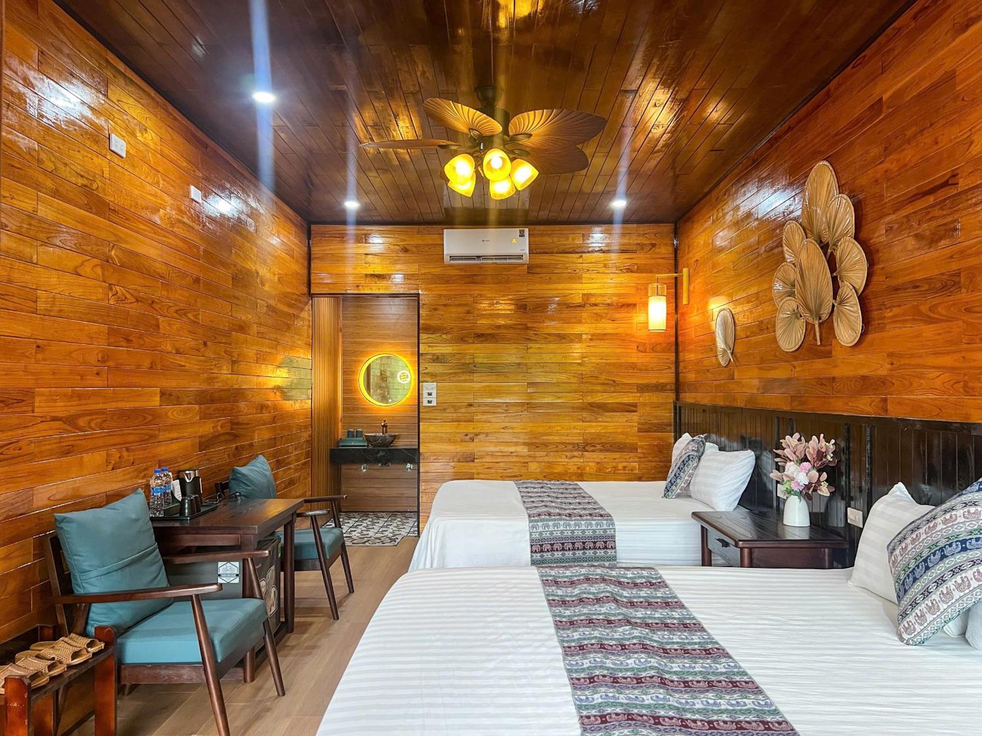 Tam Coc Central Bungalow-Hostel Vu Lam Exteriér fotografie